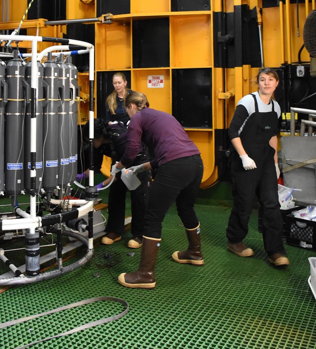 Oceanographic expedition. Credit: Mark Brzezinski