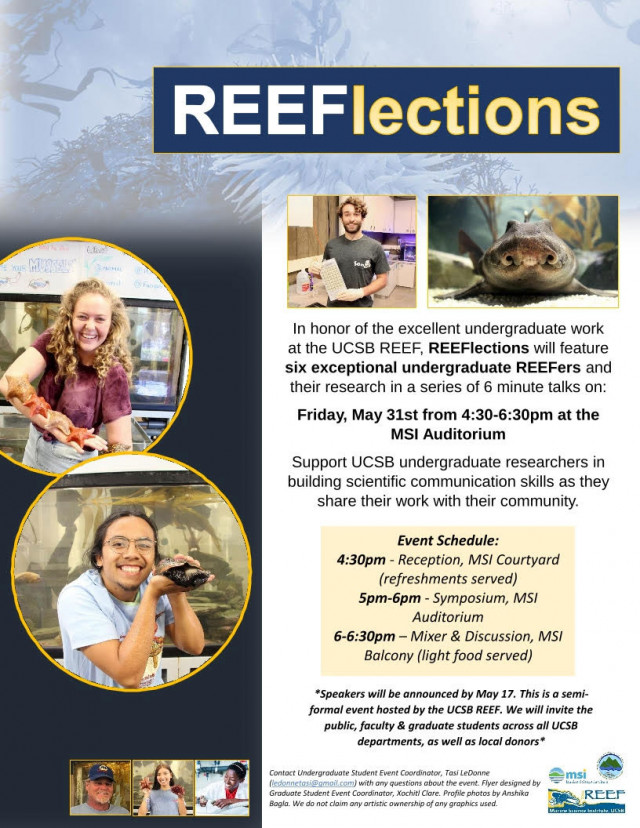 UCSB REEF Undergraduate Symposium