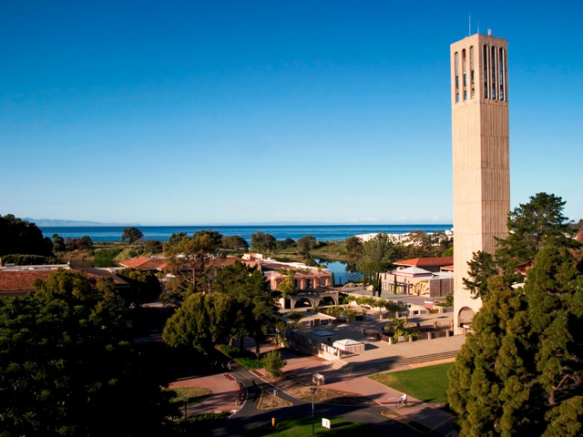 Storke Tower. Credit: Mark A. McWilliams